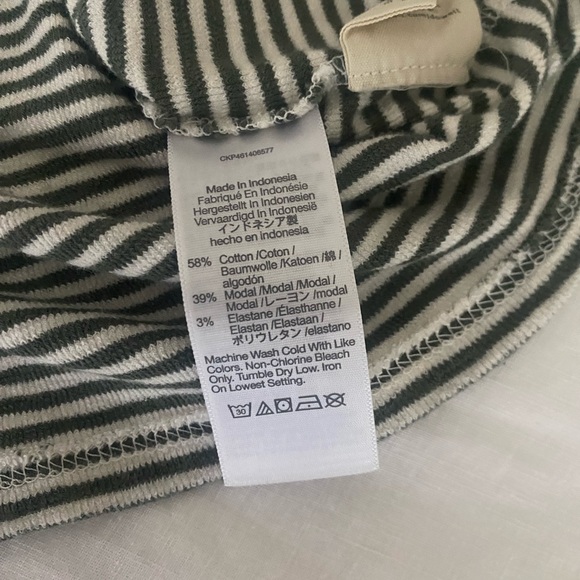 Madewell cropped stripe tee size XS - Picture 4 of 4